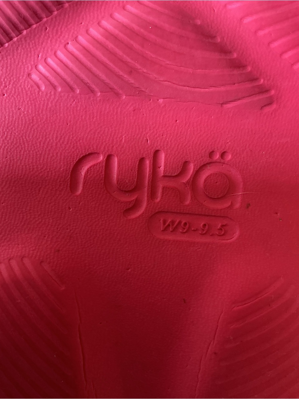Last Chance - Ryka Recovery Sandals Deep Grapefruit - Picture 4 of 5